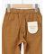 コットンリネンテーパードパンツ