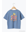 【おさるのジョージ】バックプリントTシャツ