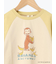 【おさるのジョージ】ラグラン配色7分袖Tシャツ