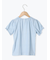 ◎チェリー刺繍ギンガムチェックTシャツ