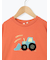 ブルドーザーさがら刺繍ロンT