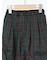 チェックタックパンツ