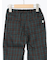 チェックタックパンツ