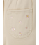 お花刺繍ポケットパンツ