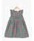 ヨークフリルチェックジャンバースカート