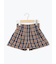チェックショートパンツ