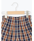 チェックショートパンツ
