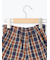 チェックショートパンツ
