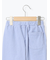 カットツイル裾フリルフレアパンツ