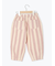 ストライプ柄コクーンパンツ