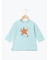 星プリント7分袖T
