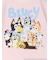 【ブルーイ】ポケット付きプリントTシャツ