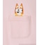 【ブルーイ】ポケット付きプリントTシャツ