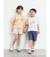 【ブルーイ】配色ラグランプリントTシャツ