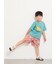 【吸水速乾】ヤシの木柄ハーフパンツ
