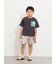 【吸水速乾】ヤシの木柄ハーフパンツ