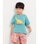 【吸水速乾】恐竜プリントTシャツ