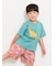 【吸水速乾】恐竜プリントTシャツ