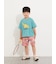 【吸水速乾】恐竜プリントTシャツ