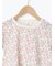 【吸水速乾】花柄フリル袖Tシャツ