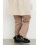 カットツイル裾フリルパンツ