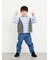 【撥水加工】ナイロン×フリースリバーシブルベスト