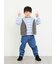 【撥水加工】ナイロン×フリースリバーシブルベスト
