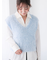 前後2WAYラメシャギーベスト《2025spring catalog item》