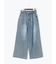 ウエストリボンタックワイドデニムパンツ《2025spring catalog item》