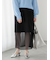 シアーレイヤードセットスカート《2025spring catalog item》