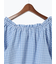 チェックスクエアネック2WAYブラウス《2025spring catalog item》