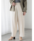 フロントタックパンツ《2025spring catalog item》