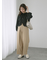 フロントタックパンツ《2025spring catalog item》
