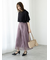 シャイニークリンクルスカート《2025spring catalog item》