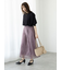 シャイニークリンクルスカート《2025spring catalog item》