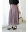 シャイニークリンクルスカート《2025spring catalog item》