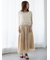 シャイニークリンクルスカート《2025spring catalog item》