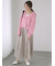 スラブクロップドVネックカーディガン《2025spring catalog item》