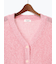 スラブクロップドVネックカーディガン《2025spring catalog item》