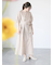【日比谷花壇コラボ】刺繍ライクプリントワンピース