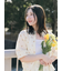 【日比谷花壇コラボ】プリントクロップドシャツ（セットアップ可）