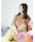 【日比谷花壇コラボ】プリントクロップドシャツ（セットアップ可）
