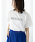 【接触冷感】フロントロゴプリントTシャツ