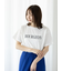 【接触冷感】フロントロゴプリントTシャツ