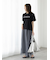 【接触冷感】フロントロゴプリントTシャツ