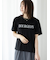 【接触冷感】フロントロゴプリントTシャツ