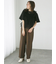 サイドラインストレートパンツ