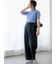 サイドラインストレートパンツ