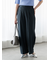 サイドラインストレートパンツ