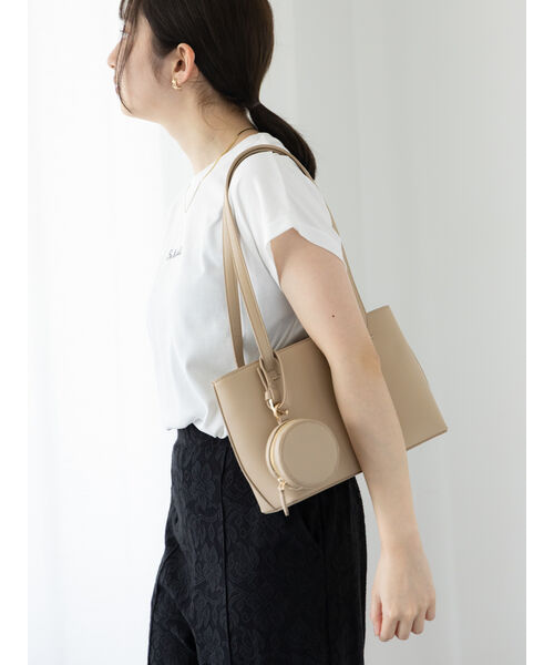 ポーチ付トートバッグ《2025summer catalog item》｜テチチ